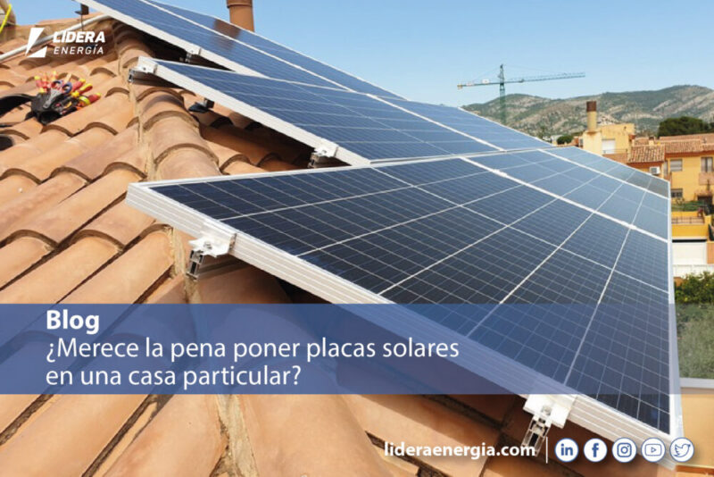 Merece la pena poner placas solares en una casa particular?